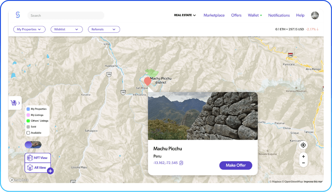 Explore Locations Map View